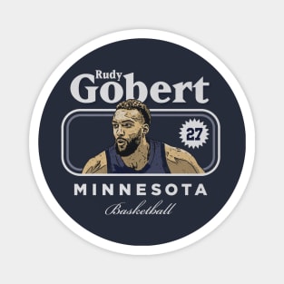 Rudy Gobert Minnesota Cover Magnet